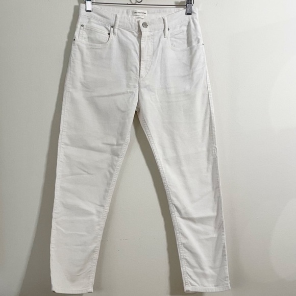 Isabel Marant Etoile White Courteroy Jean - Picture 2 of 8